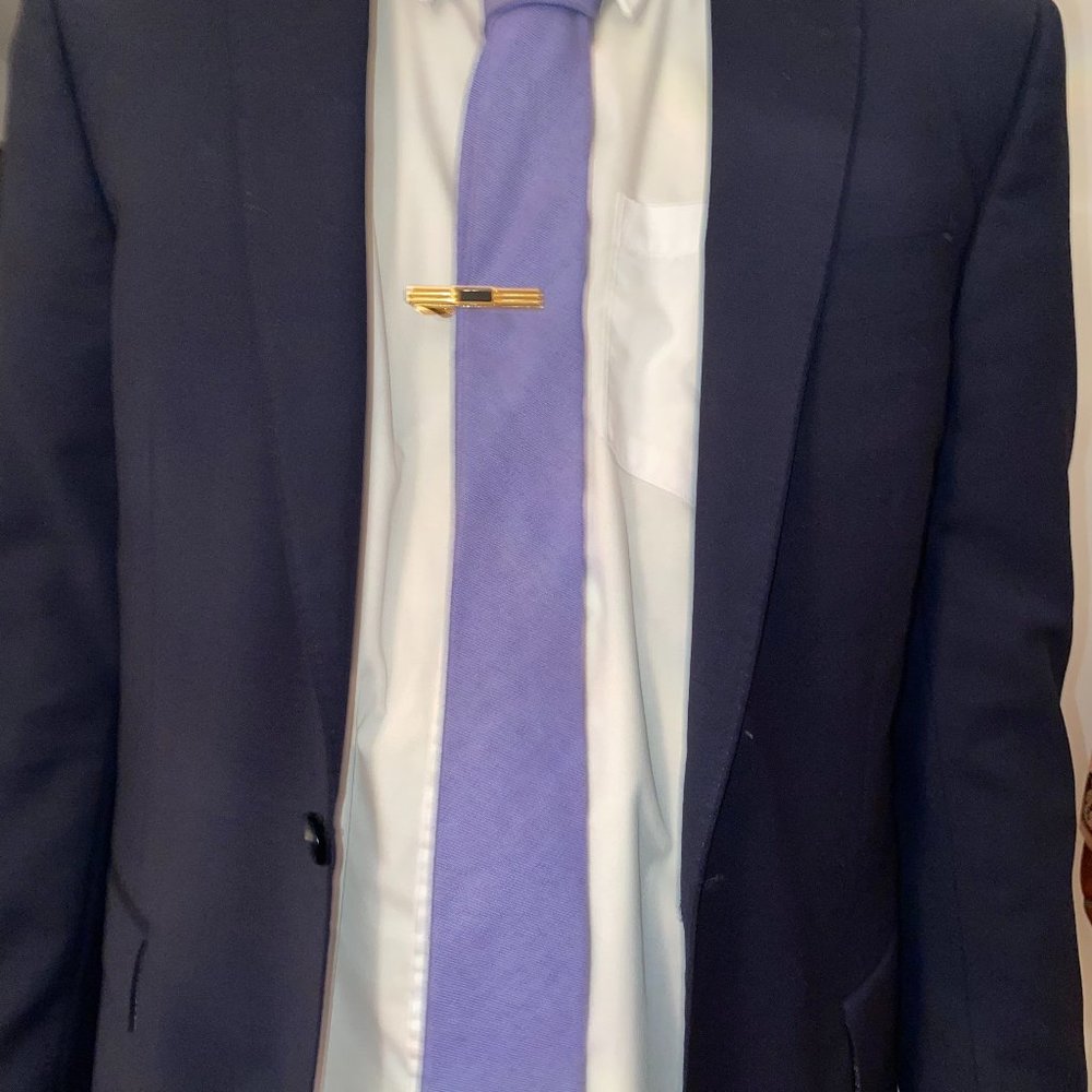 CALVIN KLEIN Men's Dress Purple Tie